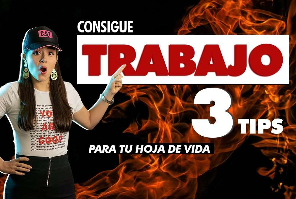 3 TIPS hoja de vida