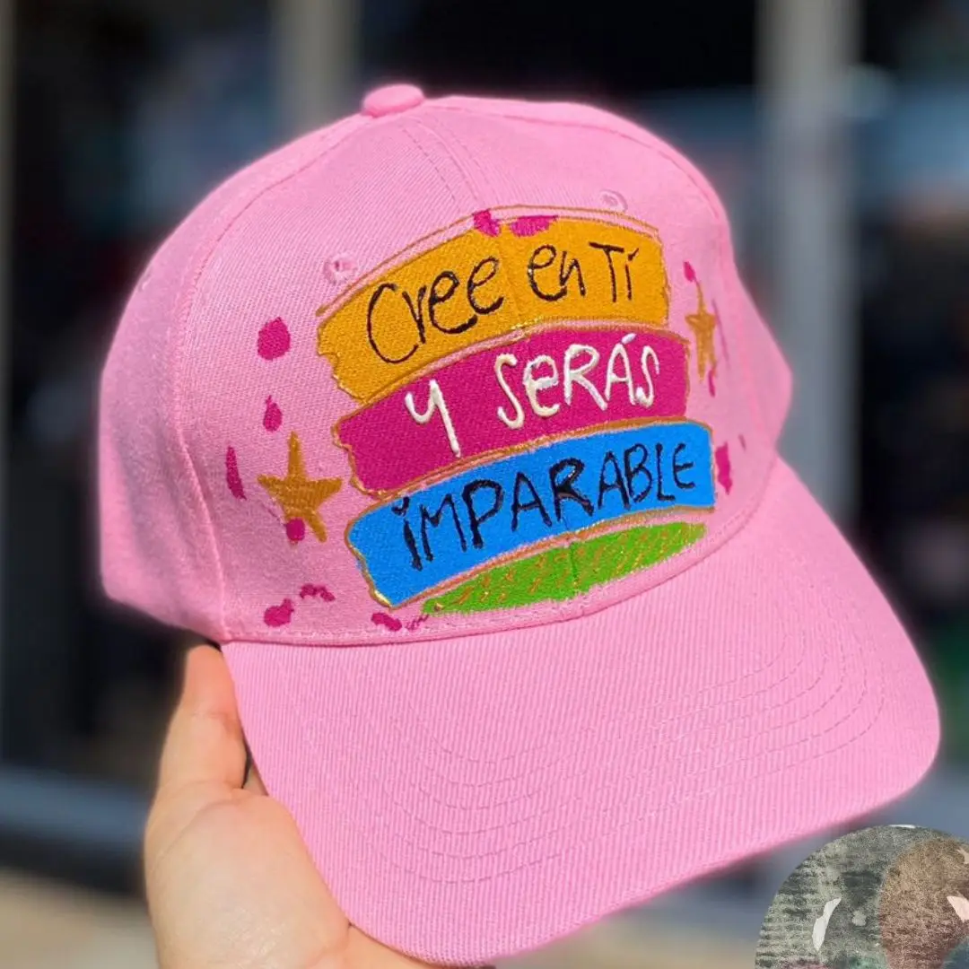 Gorra Rosa cree en ti
